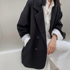 마켓에이 여성용 오버핏 자켓
