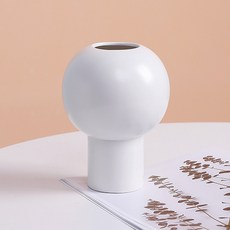 Enasu Hariko 花瓶 花瓶 家居裝飾 擺飾 TC027, 白色