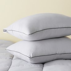 La Pomme Norvic 重量可調節飯店基本款枕芯, 煙灰色, 2個