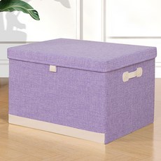 All Hi 大號折疊收納盒, 09 紫羅蘭配色, 1個