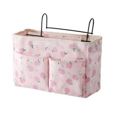 메이크마인 저장물봉투 벽걸이식 수납백, 복숭아