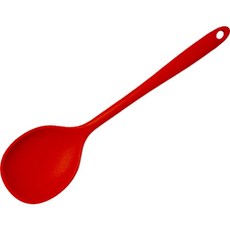 accademia mugnano 寬頭矽膠炒菜匙, 1支, 紅色