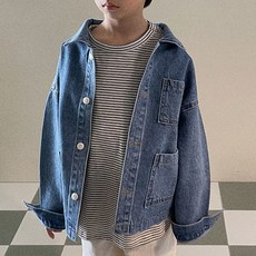 Neul幼兒款基本美式牛仔夾克