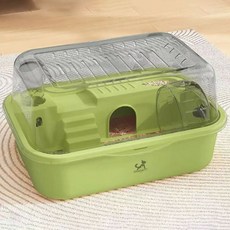 DING DONG PET 小動物全一體式倉鼠籠子屋 B型, 綠色, 1個