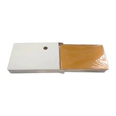 韓國 Ideal 光纖雷射雕刻機 陽極氧化鋁卡 名牌, 金色亮面, 50個