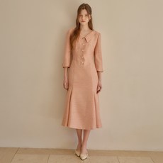 JuliynCalla 26SS Color140 She Begins Atelier 精緻毛呢連身裙