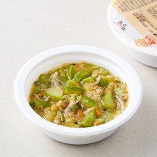 짱죽 반찬 밥새우 애호박 나물, 100g, 1개