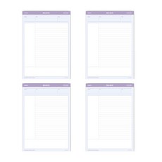 PAPERIAN Belive Studypad B5 拆分 4p, 分配