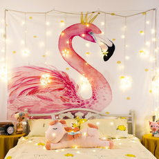 디드로케이 인테리어 패브릭 포스터, 크라운 플라밍고