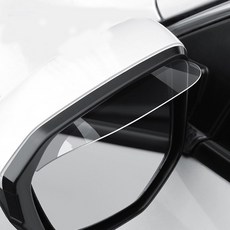 Autocrew 透明後視鏡雨遮, 1個, 全車款
