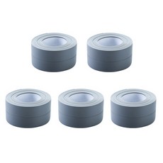 Market Pio 廚房防霉防水膠帶 3.8cm x 3.2m, 灰色, 5個