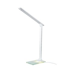 質感LED檯燈 ZD-TL-M07, 灰色的