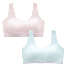 Juniday 學生無痕果凍線條內衣 2件組