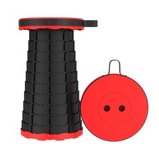 w에이블 접는 휴대용 야외 의자, 01 레드, 1개