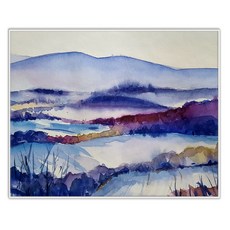 제이디아트 수채화 그림 인테리어액자 IDP-005-L, 엣지 화이트