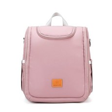 JH Company 圓形翻蓋版後背包, 粉色