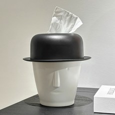 Mirnoa 紳士現代室內裝飾品捲筒衛生紙盒 MMM3478, 單一顏色, 1個