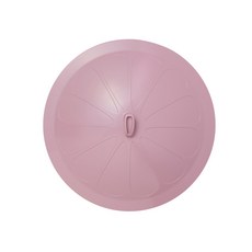 allexa 多功能矽膠鍋蓋 深粉色, 1個, 直徑32cm