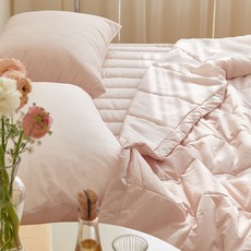 maatila Summer Hotel系列60支高密度純棉嫘縈雙面夏季薄被, Jinhae Cherry Blossoms