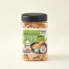 건강곡간 유기가공식품 인증 쌀을 직접 도정하여 끓여먹는 쌀 누룽지, 250g, 1개