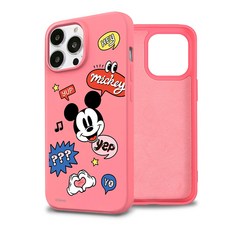 디즈니 미키와친구들 3 소프트 컬러 젤리 휴대폰 케이스
