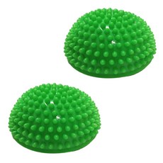 Naya Style居家運動瑜珈榴蓮按摩球 YGYP-49-3, 綠色, 2個