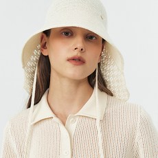 헤지스 여성용 짜임 면혼방 벙거지모자