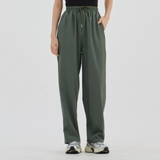 Elsso 女款涼感直筒半寬版運動褲