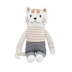 自然思維服裝喵喵依戀娃娃, 黑色 棕色