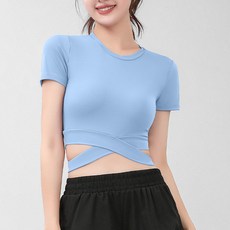 Dasadotcom 女款雙肩帶基本款瑜珈運動上衣