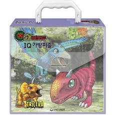 SAESAEM 恐龍拼圖 第1階段 3款+第2階段 3款組 SS5329, 1套, 81件