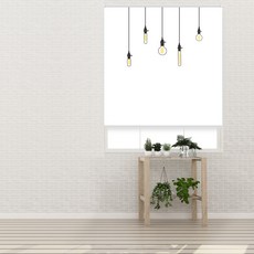 필라멘트전구 실사롤스크린 일반원단