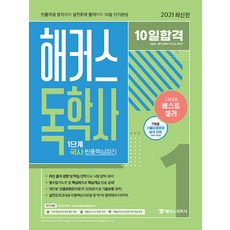 Hackersdokhaksa 10天合格 1階段 國史 頻出核心整理