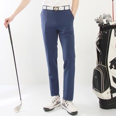 MINEFLOW 男士高爾夫BN細格紋彈力褲