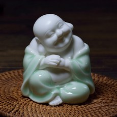 帶來好運的佛像雕像 YT_RC201, 幸運 綠色