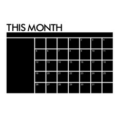 포인트 인테리어 월별 플레너 스케줄러, 혼합색상