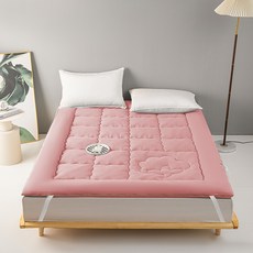 Honey Bubble 柔軟床墊套 榻榻米床墊, 粉紅色