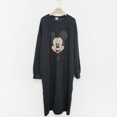 BORIMOM 孕婦米奇印花長袖連身裙 ID393