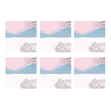 Design GomGom 風景插畫便條紙, Lolli Snow, 6入