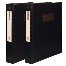 MiDAS Wizoffice PVC 面長鐵, 黑色的, 2個