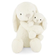 Snuggle Bunnies Frankie 擁抱兔安撫玩偶, 棉花糖, 1個