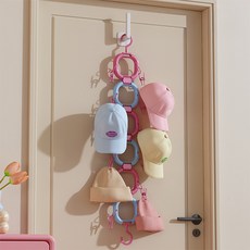 Market Pio Home 馬卡龍色多用途360度旋轉帽夾衣架, 款式6, 1個