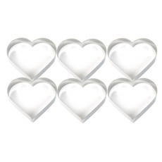 愛心洗臉巾, 6個