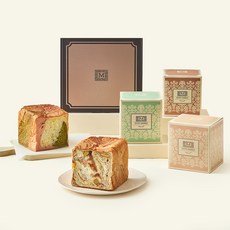 교토마블 프리미엄 셀렉션 데니쉬 식빵 4종 선물세트 2014g, 1세트