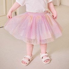 mollimelli 女童款甜蜜極光紗裙