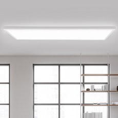 원하 초슬림 직하 평판 엣지 50W 플리커프리 면조명 1290 x 320 x 26 mm, 화이트
