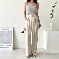 숄뱅 여성용 스퀘어 니트나시