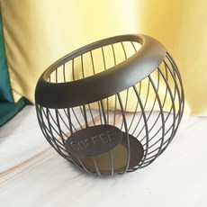 Lawyer 現代風格膠囊咖啡收納盒, 深棕色, 1個