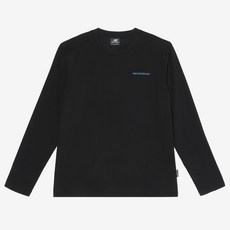 뉴발란스 남녀공용 UNI 에센셜 백로고 긴팔 티셔츠 NBNDEB3001