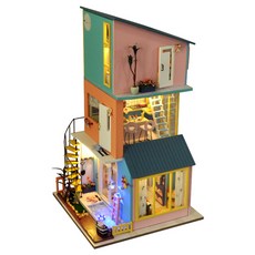 甜蜜小屋DIY模型, 混色